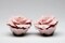 Handcrafted Ceramic Pink Rose Salt and Pepper Shakers, Home Décor, Gift for Her, Gift for Mom, Kitchen Décor, Wedding Decor